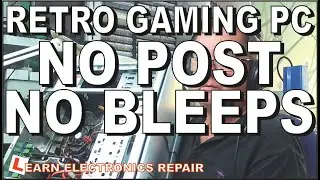 XP Retro Gaming PC - Boots up but no POST BIOS No Display No Beeps / Bleeps  LER #123