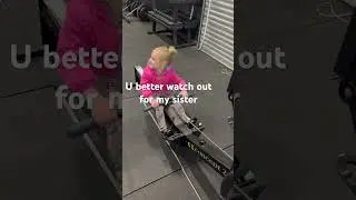 Baby working out 🥲😍