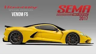 Hennessey Venom F5 Concept World Premiere SEMA 2017