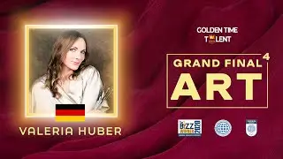 GOLDEN TIME TALENT | Grand Final Art 4 Season | Valeria Huber | Abstract painting
