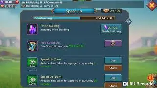 Lord mobile complete 25 level castle upgrade in Hindi