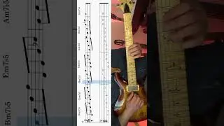 MINOR 7b5 7th degree #shorts #jazz #jazzmusic #guitarlines #guitar #jazzmusician #bebop #livemusic