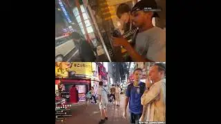 Kick streamer Johnny Somali gets knocked out live in the streets of Japan