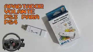 Adaptador de Volante de PS3 para PS4 Brook Converter Unboxing e Testes