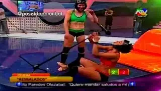 COMBATE: Competencia Resbalados. Enfrentamiento por Equipos 13/08/13