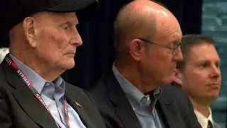Marshall honors oldest World War II veteran, Captain Ernest E. Marshall at 102 years old this month.