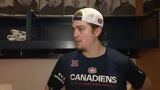 &laquo;Ce n&rsquo;&eacute;tait pas un match facile&raquo; - Samuel Montembeault