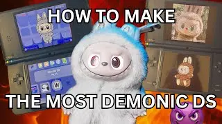 Nintendo DSi LABUBUFICATION Tutorial &mdash; TWiLightMenu++ theme