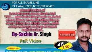 Load and its clasification,Effect of Varrious load to produce stress in full depth in a single video