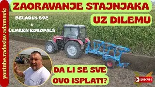 ZAORAVANJE STAJNJAKA 2025 UZ DILEMU: DA LI SE OVO SVE UOPŠTE ISPLATI? ; PLOWING FIELDS WITH MANURE
