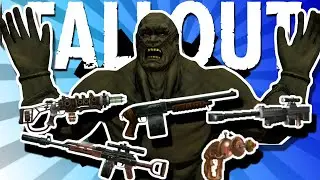 Три лучших вида оружия в каждой игре Fallout