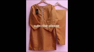 Mirror work dress design/sheeshy k suits