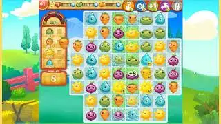 Farm Heroes Saga Level 57 3 Stars NO BOOSTERS or companion