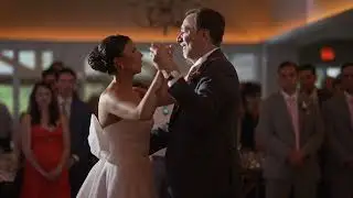 This Surprise Father-Daughter Dance Starts Sweet…and Ends with a Party! Butterfly Kisses + Footloose