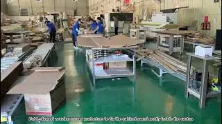 Cabinet packing process by Casa Custom