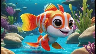 Goatfish Whiskers Go Whisk Whisk Whisk | English Nursery Rhyme | Kids Songs | Baby Music