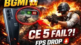 OnePlus Nord CE 5 - 120 FPS BGMI Test, Heating & Battery Test 🔥