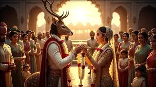 A deer married the princess ! Amaging story | एक हिरन ने राजकुमारी को किया  शादी #trendingstory 