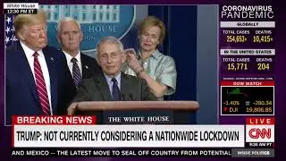 Trump disagrees with Dr. Anthony Fauci over 'miracle cure' for COVID-19