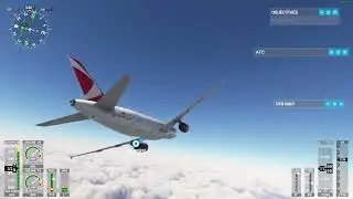 Microsoft Flight Simulator &ndash; Czech Airlines Airbus A320-200 from Prague to Nice OK744