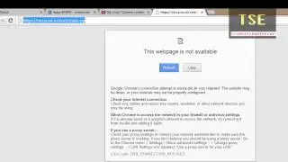 Error Code Connection Refused Google chrome ERR_CONNECTION_REFUSED