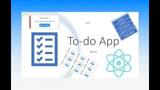 To-do App in React | Beginner friendly 2022 | Intro