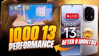 IQOO 13 120FPS TEST AFTER 9 MONTHS 🔥 | 10KD ANDROID PLAYER BGMI PERFORMANCE REVIEW #IQOO13 #120FPS