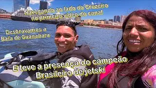 Navegando ao lado do Cruzeiro no primeiro vídeo do canal, com a presença do campeão de jetski…