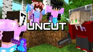 UNCUT | Minecraft Speedrunner VS 3 Hunters REMATCH | UNSTAGED