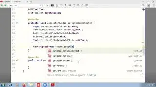 VTU 6th Sem CS/IS MAD LAB Exp 7 Text To Speech Application  Part 1/1