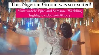 Nigerian Wedding : Ejiro & Samson ||26th August || Wedding Highlight || Planned by Mayflower Events