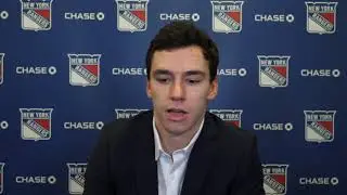Libor Hajek Feb 12 Pregame | New York Rangers