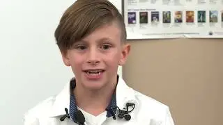 Young hero saves his friend from choking