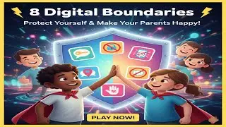 🛡️ The Secret to More Screen Time? 8 Digital Boundaries for Kids that keep your Parents Happy