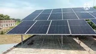 solar aata chakki 7: 5 HP Adani solar panel Mono park hafcut by facial 17 module Etawah U.P