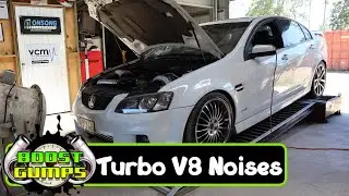 Шум от двигателя V8 || Turbo VE SS Часть 2/2