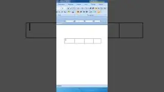 how to insert table in ms word// table in ms word/ how create table in ms word #table #msword #short