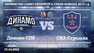 Динамо СПб 12 - СКА Стрельна 12 / 17.12.2022