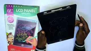 How To Lock And Unlock Content On Kids LCD Writing Tablet