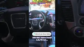 2018 GMC Yukon Denali 5.3L/V8 4x2,interior de piel,navegaciòn,sunroof,push start,tres filas asientos