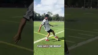 APRENDE A RECIBIR EL BAL&Oacute;N COMO UN PROFESIONAL 😱🔥 #futbol #soccer #secretos #tutorial