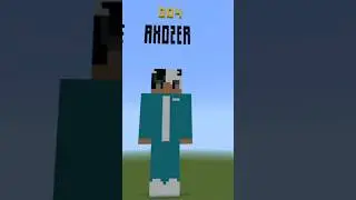 aXozer skin SQUID CRAFT GAMES 4 #minecraft #axozer #squidgame