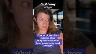Working-class employees be like