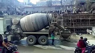 Kalanki underpass road flash video