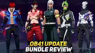 OB41 UPDATE ALL BUNDLE REVIEW l FREE FIRE NEW EVENT l OB41 UPDATE FREE FIRE l DIVIDED GAMERS