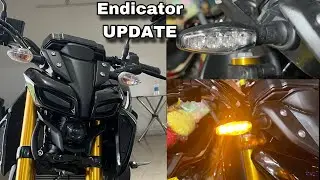 New MT15 bs7 model  ka Indicator Update | Blub to LED 🔥MODIFICATION  #mt15 #bs7 #modified