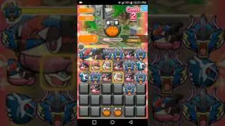 Pok&eacute;mon Shuffle - Dwebble (Itemless). Stage 587.