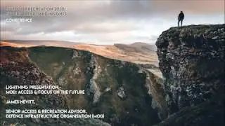 Outdoor Recreation 2030: Future Trends & Insights Conference - James Nevitt