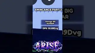 Eminance part 2*|#fy #roblox #robloxedit #arisecrossover #viral #arisecrossovercodes
