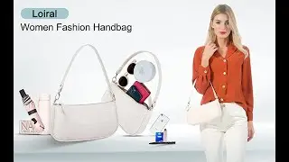 DOREAMALOE Retro Classic Clutch Shoulder Tote HandBag with Zipper Closure for Women